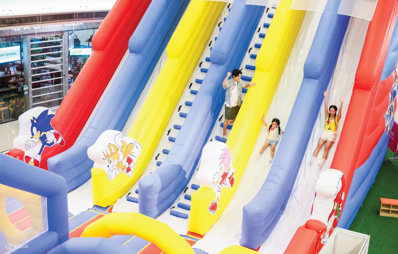 特設三大主題玩樂區， 必玩8米高的「爆速飛彈衝刺」